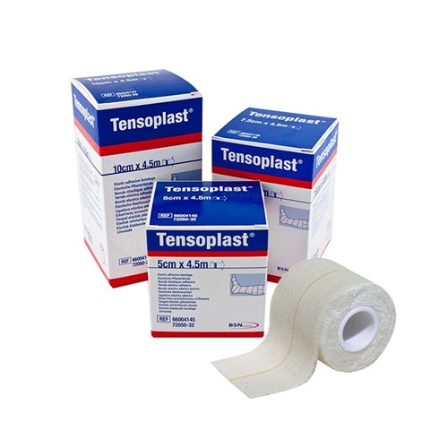 TENSOPLAST BENDA ELASTICA ADESIVA POROSA 5CMx4,5M BSN Medical