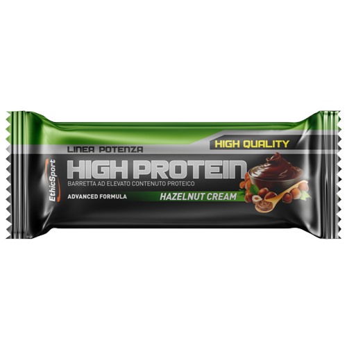 HIGH PROTEIN BARRETTA 55G NUTELLA BOX 18 PEZZI Ethic Sport