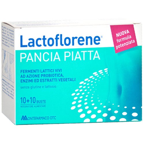 LACTOFLORENE PANCIA PIATTA 20 BUSTE Montefarmaco