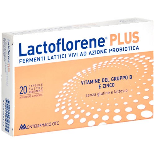 LACTOFLORENE PLUS 20 CAPSULE Montefarmaco