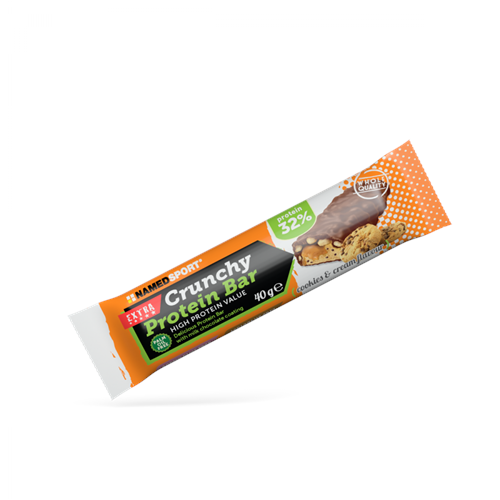 CRUNCHY PROTEINBAR COOK&CR BOX 24 PEZZI Named Sport