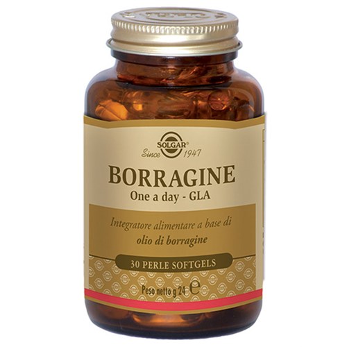 BORRAGINE ONE A DAY GLA 30PRL Solgar