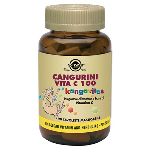 CANGURINI VITAMINA C 90 TAVOLETTE Solgar