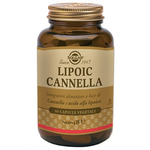 LIPOIC CANNELLA 60CPS VEG Solgar