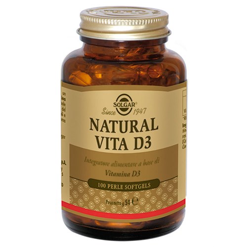 NATURAL VITA D3 100PRL Solgar