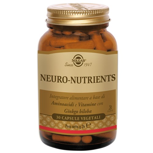 NEURO-NUTRIENTS 30CPS VEGETALI Solgar