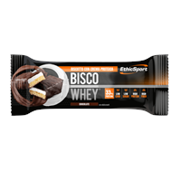 BISCO WHEY BARRETTA 40 G CIOCCOLATO BOX 18 PEZZI Ethic Sport