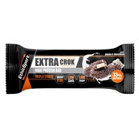 EXTRA CROK BARRETTA 50 G PANNA E CIOCCOLATO BOX 18 PEZZI Ethic Sport